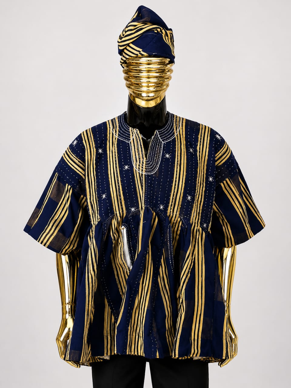 Executive Batakari Smock Ghana | Buy Premium Fugu Online – Tryahu